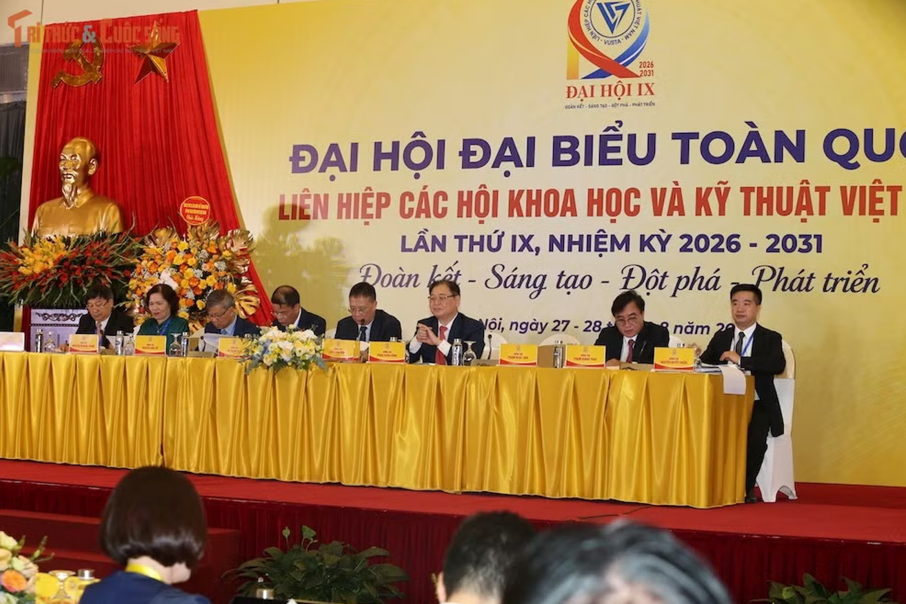 Đại hội đại biểu khóa IX (nhiệm kỳ 2026-2031) Liên hiệp hội KH&KT Việt Nam - Hướng tới sự phát triển hiệu quả hơn trong giai đoạn mới