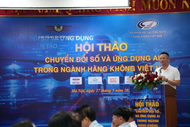 Hội thảo Chuyển đổi số và ứng dụng AI trong ngành Hàng không Việt Nam Chung tay kiến tạo hệ sinh thái hàng không số thông minh, an toàn và bền vững